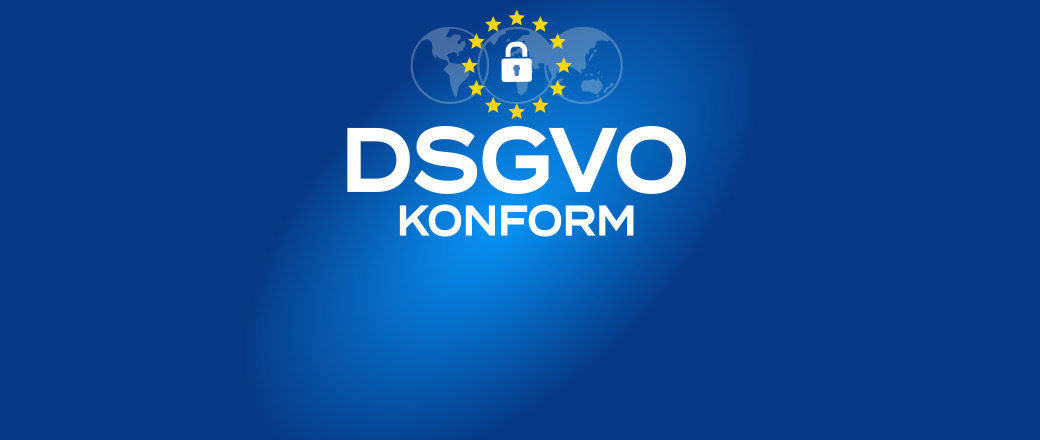 Die gelieferten Dienstleistungen sind immer auf aktuellen DSGVO Normen ausgerichtet.